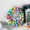 Latests Models Easter Garland Creative Easter Egg Element Wreath Window Door Garden Gate Decorative Hanging Holiday Party