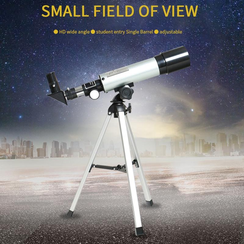 Telescop Astronomic Hd Refractor Zoom 60x Cu Trepied Monocular Pentru Călătorii în Aer Liber