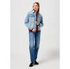 Wrangler Heritage Jacket Mid Stone Denim Jacket