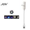 Adjustable Gooseneck Mood Lamp Mini Star Projector Night Light, Nebula Ceiling LED Lamp, USB Dreamy Atmosphere Starry Sky Car Interior Ambient