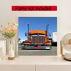 Kenworth 5D Diamond Painting Round Diamond Rhinestones Mosaic Diamond Embroidery Wall Paintings Rhinestones Gift Frameless