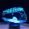 Factory Dropshipping ODM Rechargeable Touch Switch Dog Arylic Panel Box Table Night Lamp  16 Colors Change 3D LED Light