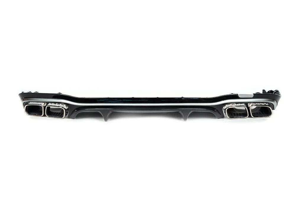 

Rear diffuser with Silver tips (for AMG/AMG-Line Design E63 2020-2024) for Mercedes E-class W213