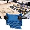 2Pcs Woodworking Feather Board Set Router Tables Saws Blue Carpentry Aid Hand Tool Kit