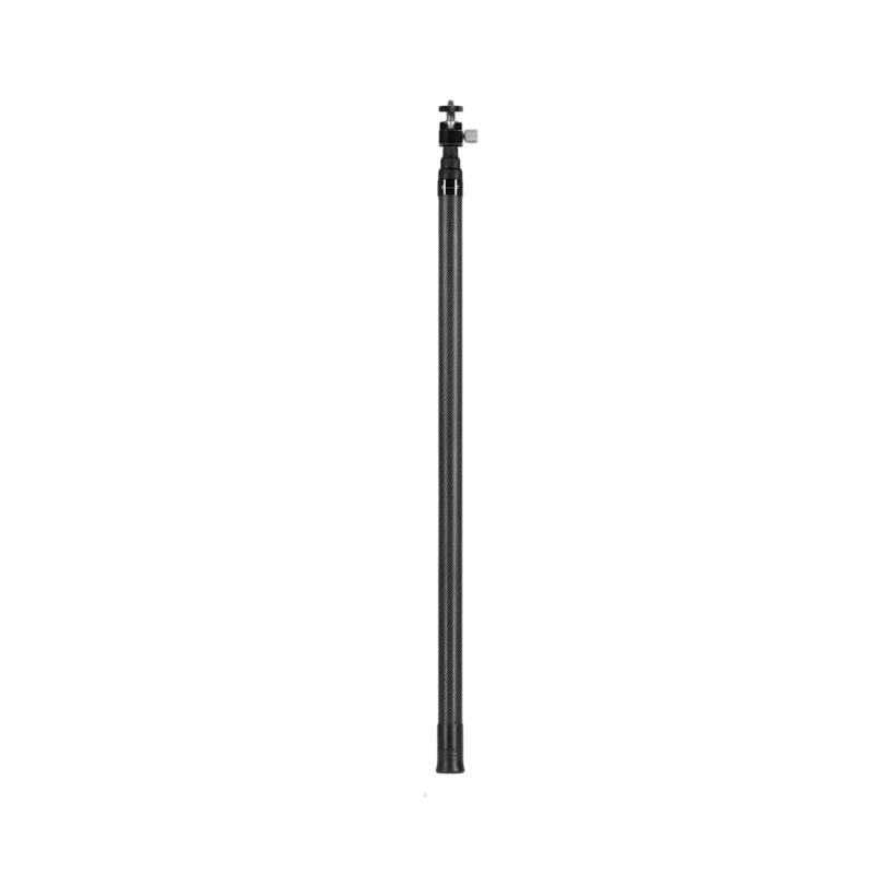 Leichter Selfie-Stick aus Kohlefaser für 360-Kameras Unsichtbares Design Verstellbare Länge Stabilität Einfache Bedienung