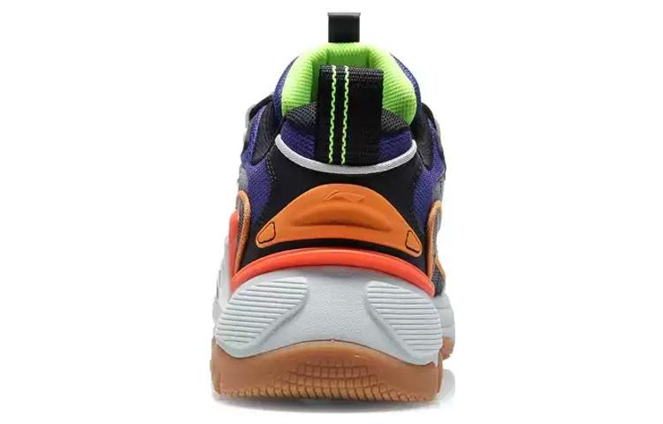 Li Ning Nebula Cushioning Slip Resistant Abrasion Resistant Cushioning Slip Resistant Abrasion Resistant Low top AGCR005-1