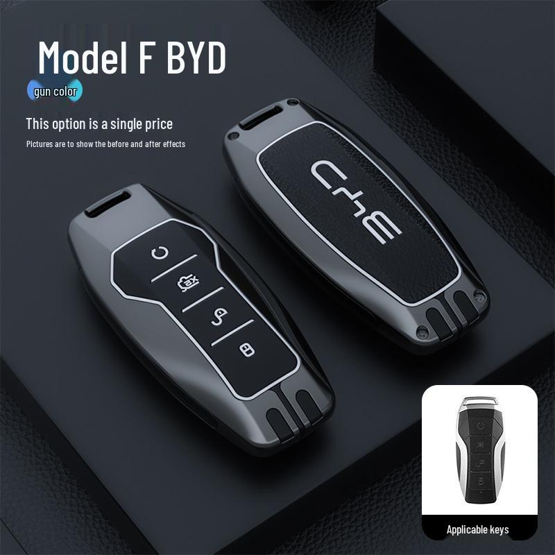BYD Key Case: Full Coverage for Song, QinPLUS/dmi, Dolphin, E2, Tang, Han EV, E3, Destroyer 05 Models