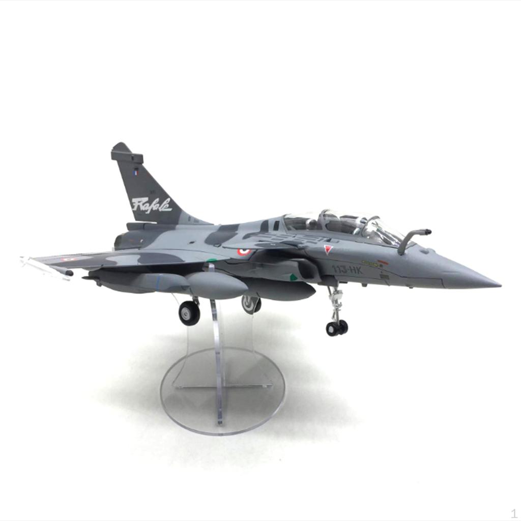 1/72 Rafale B Kampfflugzeug Modellflugzeug Sammlungen Diecast Flugzeug Spielzeug mit Ausstellungsständer für