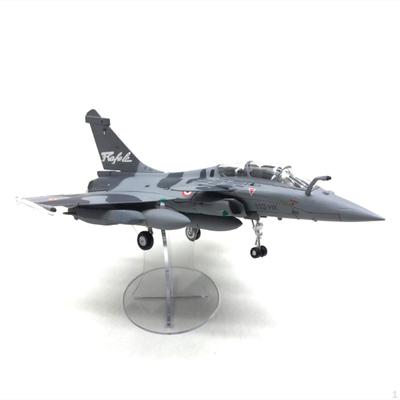 1/72 Rafale B Fighter Model Airplane Collections Diecast Plane Toy with Display Stand for