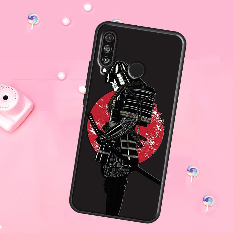 Samurai Fodral för Huawei Nova Y90 Y70 Y60 Y91 Y61 Y73 Y72 12s 12i 11i 8i 9 10 SE P40 Lite P60 P30 Pro