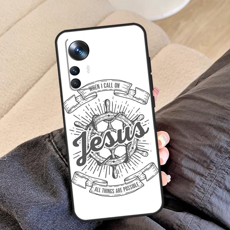 Glaube Christlich Jesus Für Xiaomi 15T 13T 14T Pro 17 Pro Max 13 14 15 Ultra Hülle Für POCO X7 X3 X5 X6 F5 F6 F7 Pro