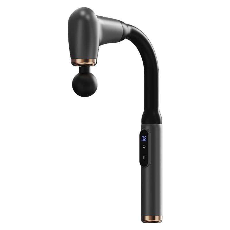 Fascia gun Handle and Elbow 3 Modes and 6 Gears Adjust Muscle Relaxation and Massage Percussion Hammer for Athletes