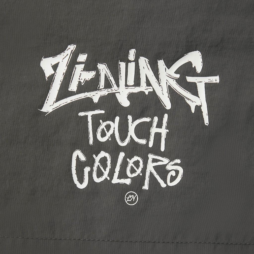 Li-Ning Minimalist Solid Color Lace-Up Casual Shorts Men Shorts Graphite-Grey AKSV305-2