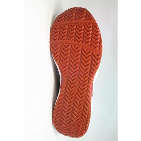 Nissin Rubber Hyper V Work with Toe Size #206 Shoes, Oil-Resistant, Non-Slip, Lightweight, Cap, Men's, Black, 26.5