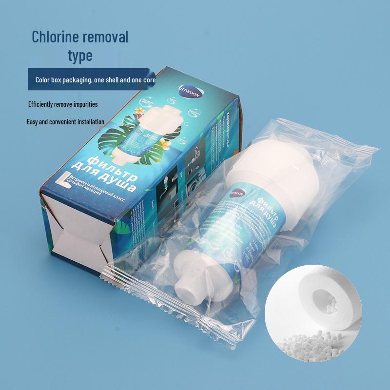 Replaceable Filter Shower & Faucet Head for Water Purification and Chlorine Removal