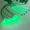 9 Pcs NO Threading Threadness Ambient Light Car Atmosphere Light Foot lamp APP