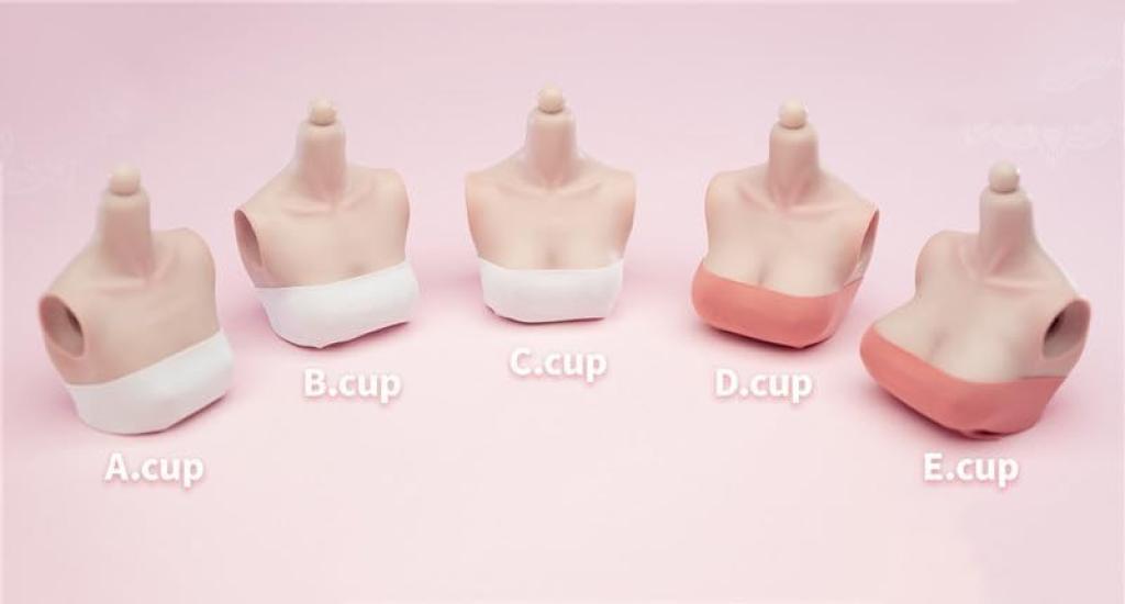 16 Scale Female Chest Replacement Parts Prop for 12-inch Action Figure Body, 16 Scale Female Action Figure Large Chest Decorative Accessory (White