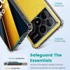 Transparent TPU Case for Xiaomi Poco X6 Pro X5 X4 NFC F5 F4 GT M5 M4 5G Protective Cover Shockproof Shell Bumper Coque Fundas