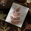 Yuxian Falling Leaf Paper Sculpture Series: Collage Journal Material Pack with 10 Sheets, 4 Styles