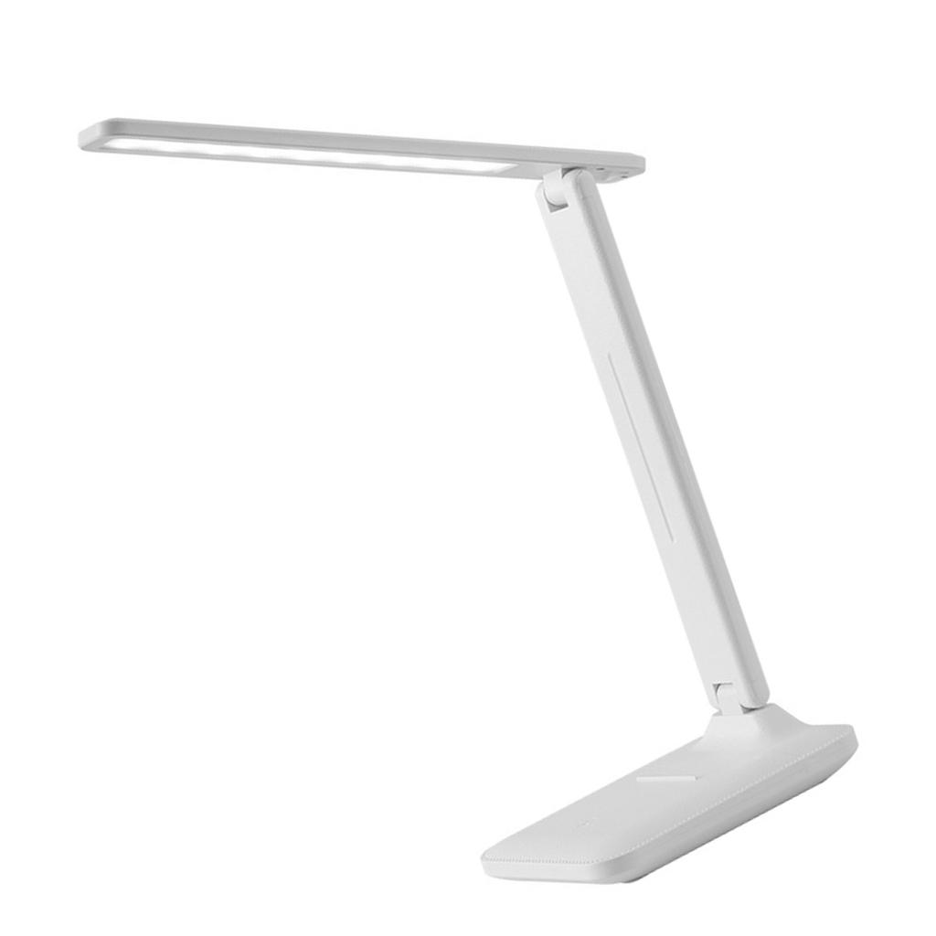 Folding Reading Lamp Eye Friendly 3 Colors Stepless Dimmable LED Desk Lamp for Bedroom Study 5V 1A