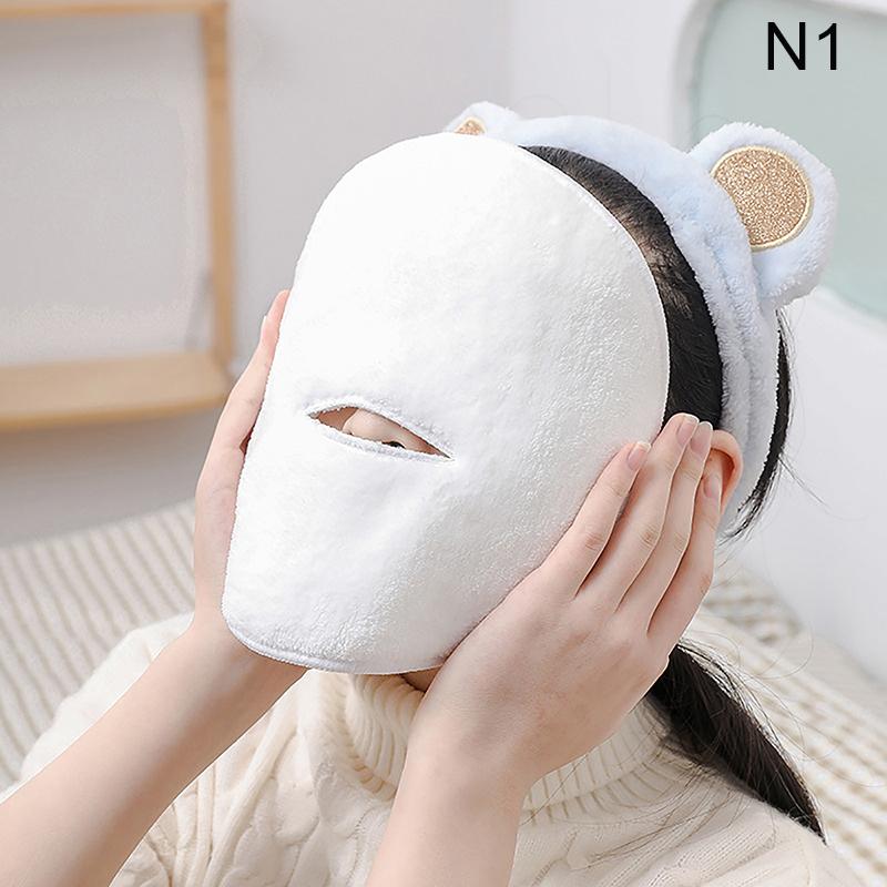 Skin Care Mask Cotton Compress Towel Wet Compress Steamed Face Towel Opens Skin Pore Clean Compress Beauty Facial Care Tools