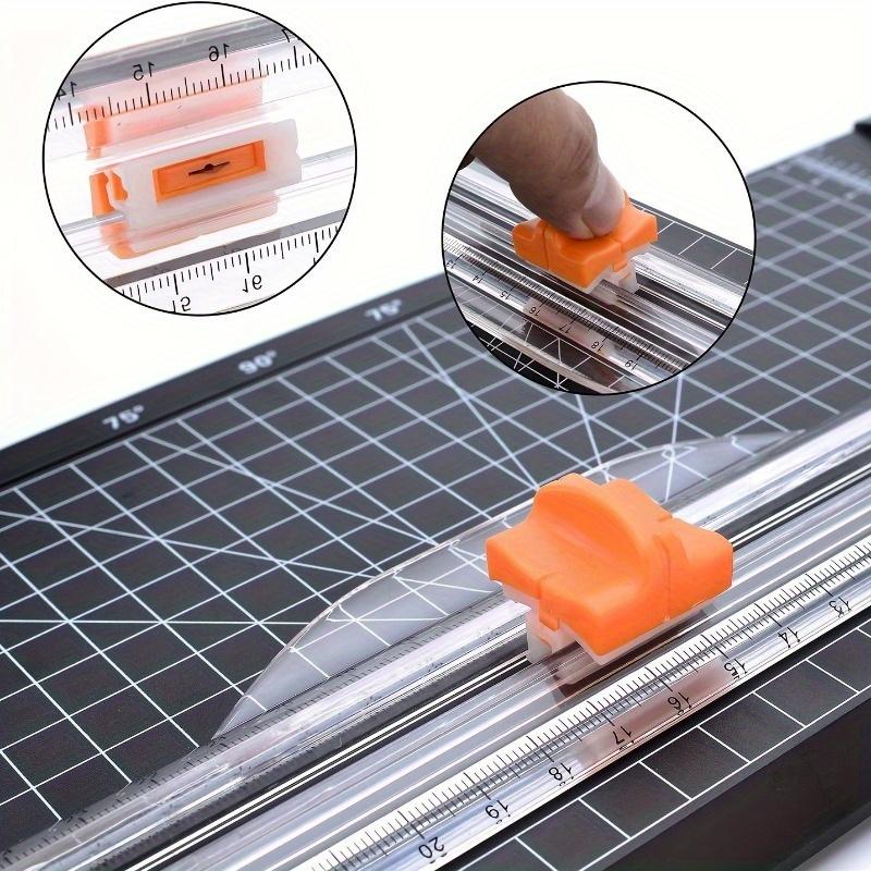 2/4 PCS Safe Paper Cutter Spare Blade Invisible Cutting Paper Cutter Replacement Cutter Head