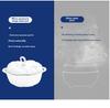 Little Happiness Multi-Function Cast Iron Pumpkin Enamel Pot - Stew, Soup, Universal Induction Cooker