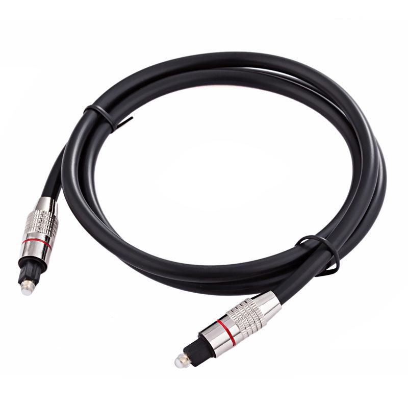 1-Meter TOSLINK Digital Optical Audio Cable for Computer To TV or Amplifier Sound System