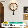 Round Digital Wall Watch Living Room Restaurant Fashion Creative Design Bedrooms Clock Wall Luxury Horloge Murale Home Decor