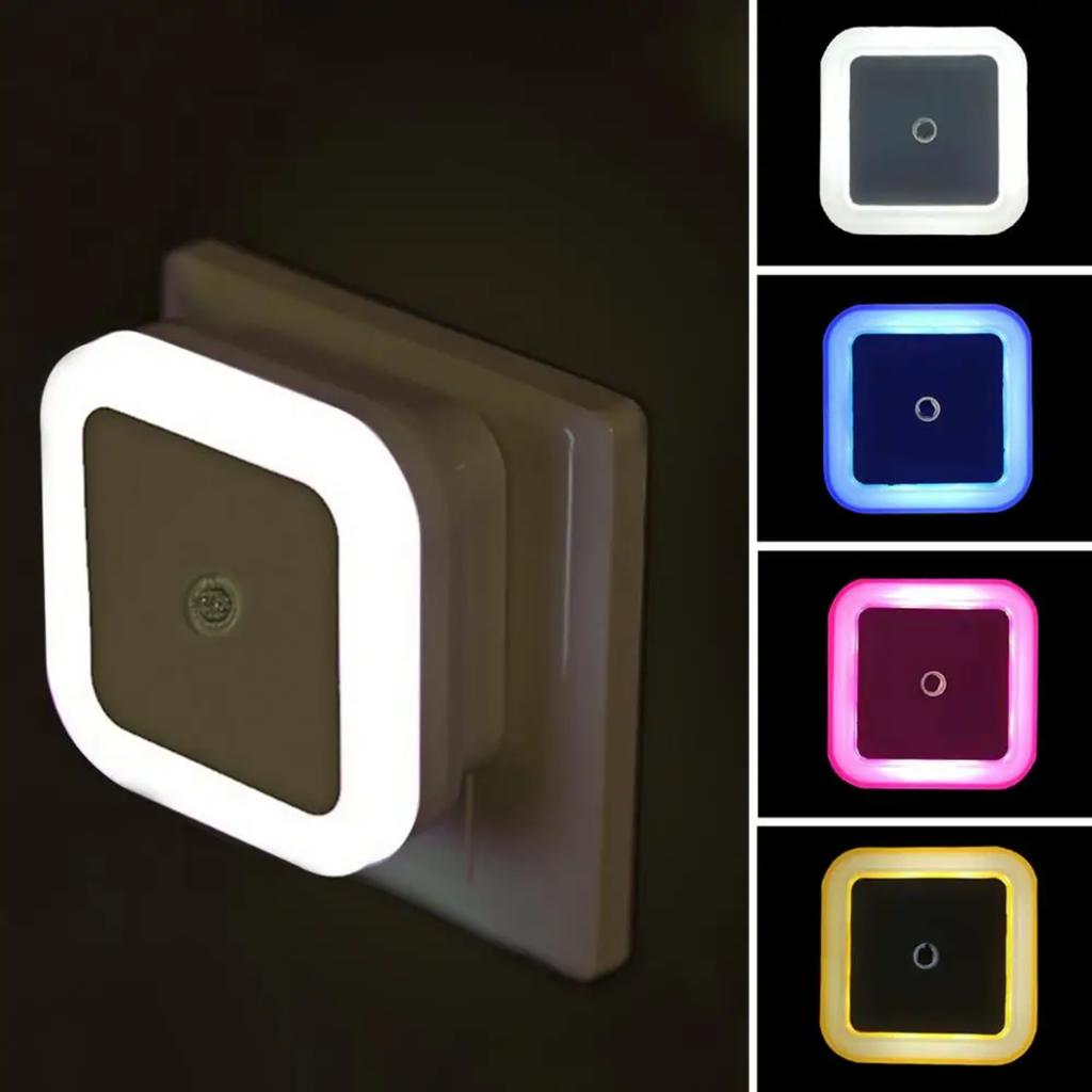 New LED Night Light Wireless Motion Sensor Light EU  Plug Nightlight Lamp  Children  Baby Living Room Bedroom Lighting