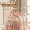 Cute Acrylic Crystal Clothes Hanger for Women's Seamless Clothing - Transparent with Gold Powder