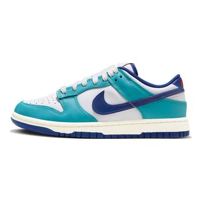 Dunk Low Teal Nebula Royal Women Sneakers White Sail Deep-Royal-Blue FQ6870-141