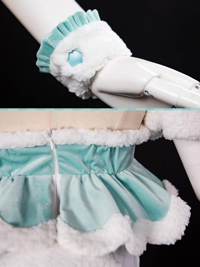[Milky Time] Vocaloid Hatsune Miku Bunny Girl Cosplay with Wig for Women Rabbit
