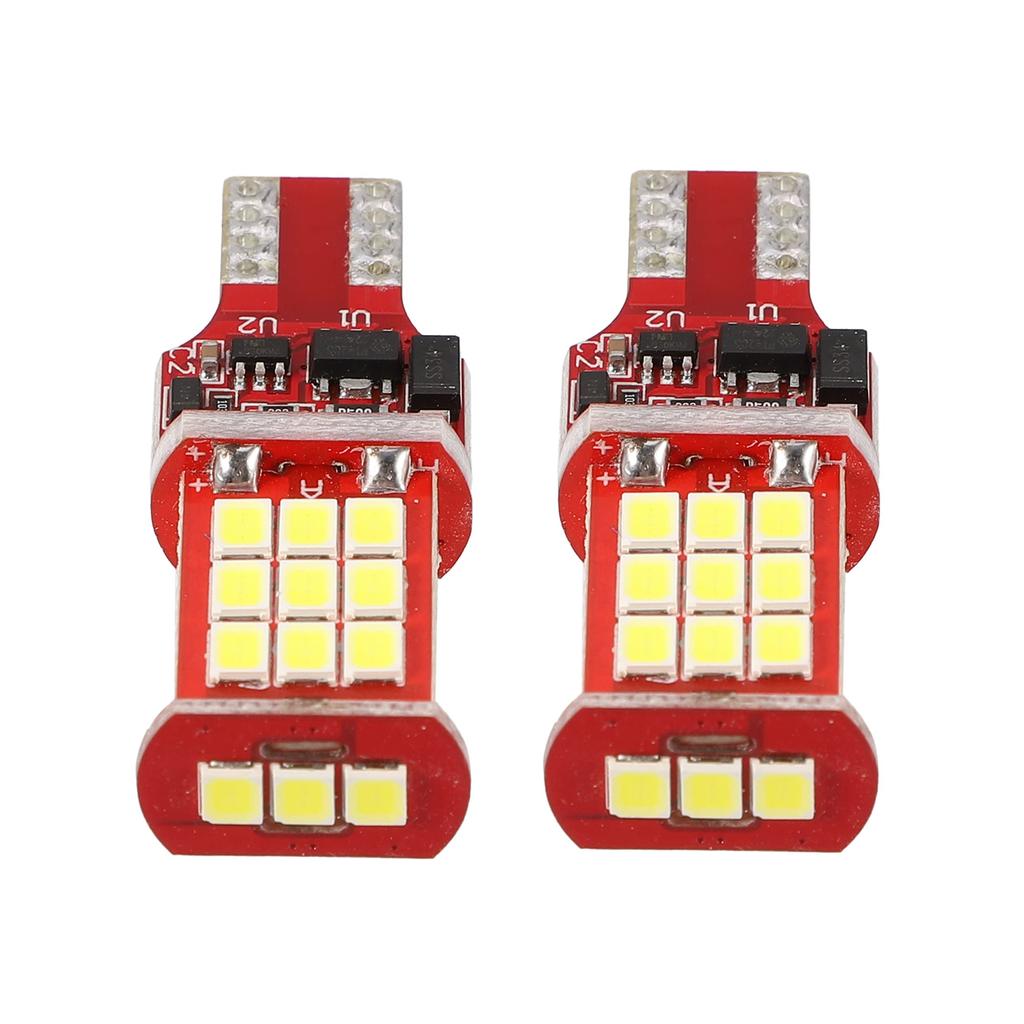 X AUTOHAUX LED Bulbs T15 921 Strobe Flashing 6000K White LED Backlight Bulb Backup