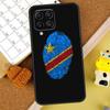 Congo Democratic Republic Flag Case For Samsung Galaxy M31 M51 M21 M12 M32 M52 M20 M13 M23 M33 M53 M14 M34 M54 M30s Cover