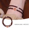 Hongyunweiwannan Pure Natural Crimson Agate Garnet Bracelet for Women Official Flagship Store Natural