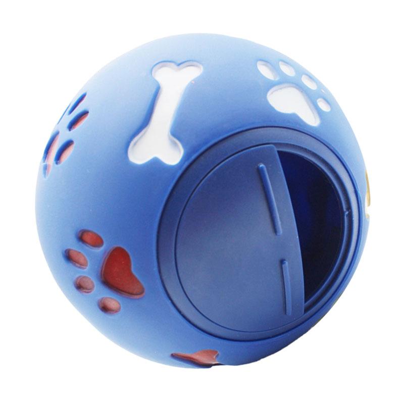Dog Treat Dispenser Ball Slow Feeding Adjustable Chewing Puppy Puzzle Ball Toy for Cat
