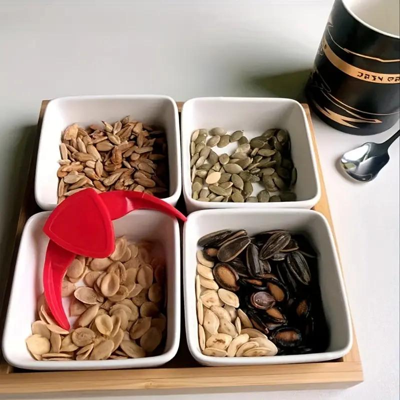 1PCS Lazy Melon Seed Nibbling Artifact Kitchen Tool Watermelon Seed Sheller Melon Seed Pliers Sheller Nut Clamp Melon Seed Clamp