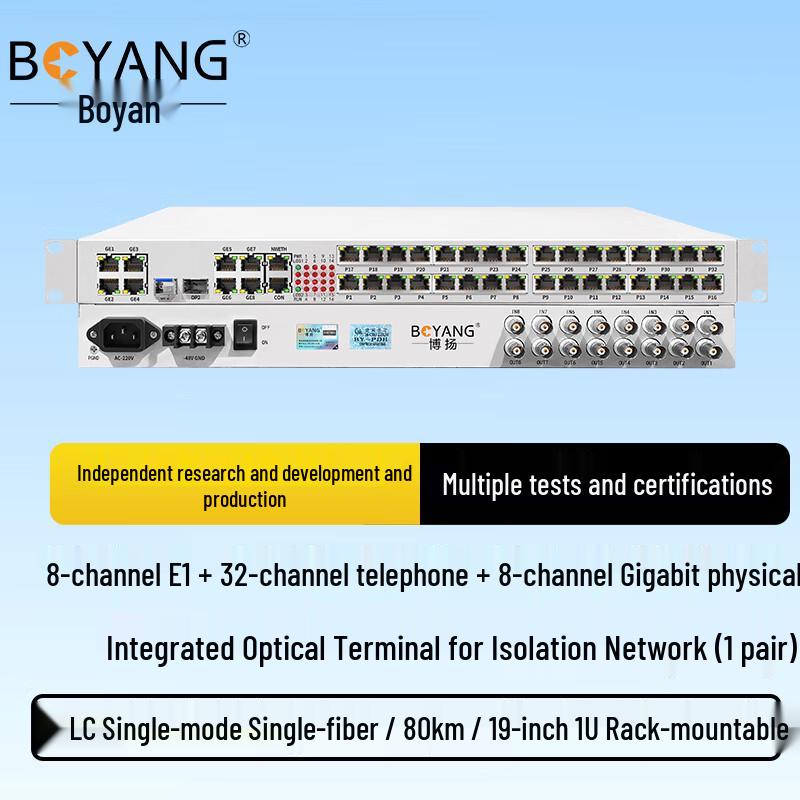 Boyang Multi-Service Fiber Optic Transceiver
