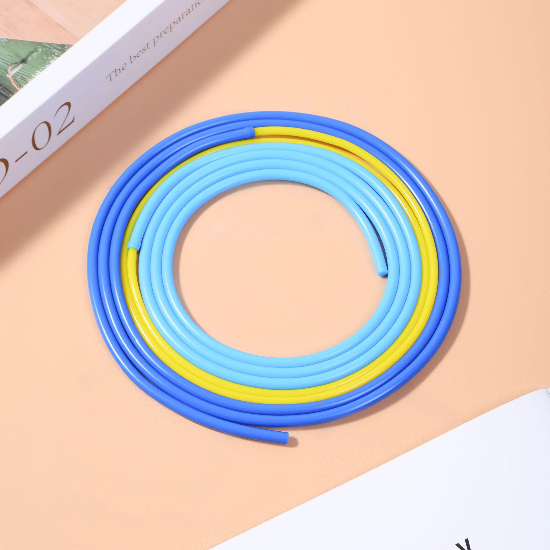 

2.8m Sanded PVC Jump Rope with Integrated Injection Molding