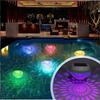 Multicolor LED Floating Solar Light for Pools, Aquariums, and Courtyard Decor