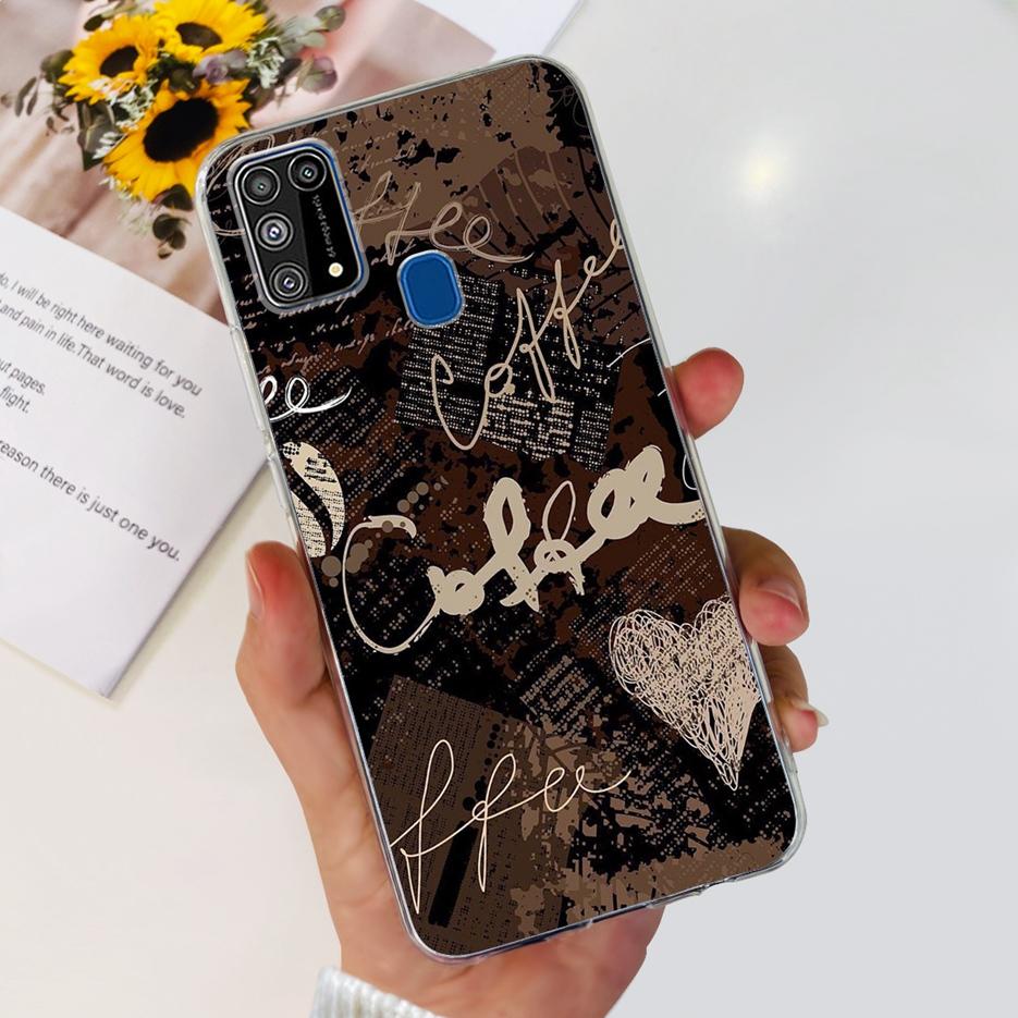 For Samsung Galaxy M31 Case SM-M315F Colorful Painted Cover Soft Slim Phone Case For Samsung M31 Prime M 31 s Galaxy M31s Fundas