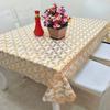 Waterproof, Oil-Proof And Anti-Scalding Coffee Table Tablecloth Leave-In Rectangular Dining Table Cloth Household Living Room Light Luxury