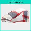 Checkered Beret Hat For Fall With Sun Protection And Breathability For Casual Outdoor Use