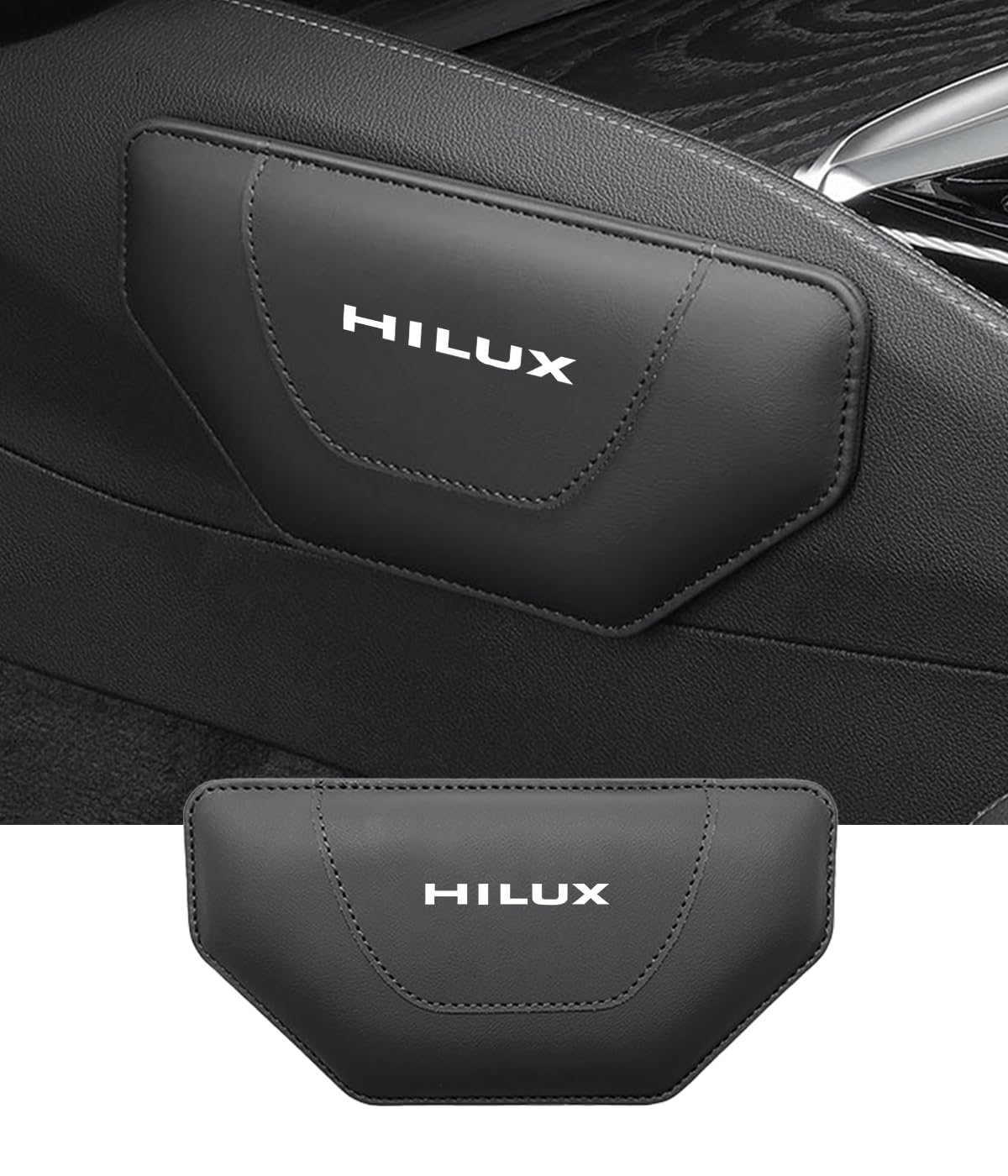 

Hilux Car Knee Pad, Kneepad, Leg, Elbow Cushion, Hilux, Custom Parts, Stylish, Attach to hilux application чёрный