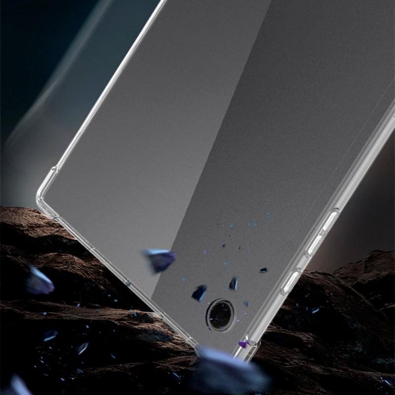 Clear Case for Samsung Galaxy Tab A8 10.5 Inch SM-X200 X205 2022 2021 Transparent TPU Cover Ultra-thin Protective Cover