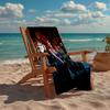 Ultra-Soft Beach Towel with Resident Evil Theme,Ideal for Pool - Camping, Diving - Perfect Travel Essential, Vibrant Beach Towel.