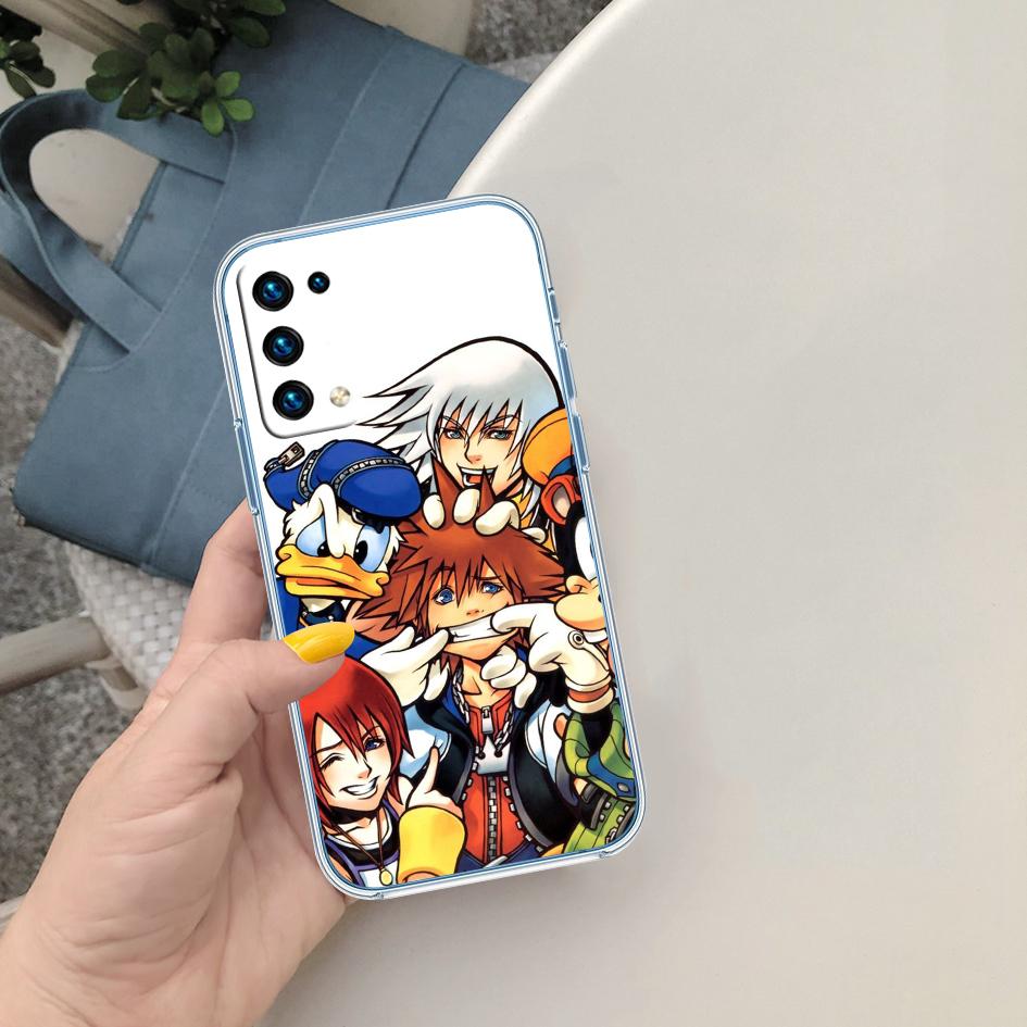 CJ73 Kingdom Hearts Transparent Phone Case for Motorola Moto G40 G04 G05 One Ace Action  Fusion + Plus Hyper Macro Vision Zoom