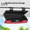 Anti-scratch Car Organizer Storage Box for Sun Visor Shockproof Protective Eyeglasses Case with Soft Velvet Glasses Lining Magnetic Lock Large