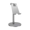Adjustable Aluminum Alloy Desktop Phone Stand Smartphones Tablets Universal Height-Adjustable Metal Holder Black Rose